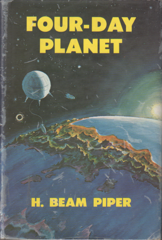 Image - cover of Four-Day Planet by H. Beam Piper, Putnam 1961