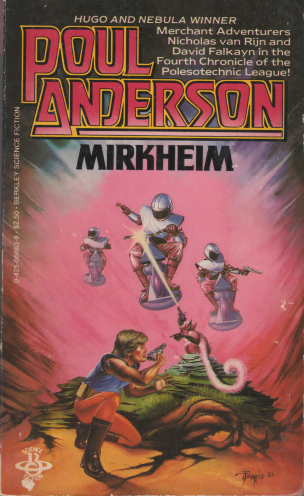 Image - cover of Mirkheim by Poul Anderson, Berkley, 1983