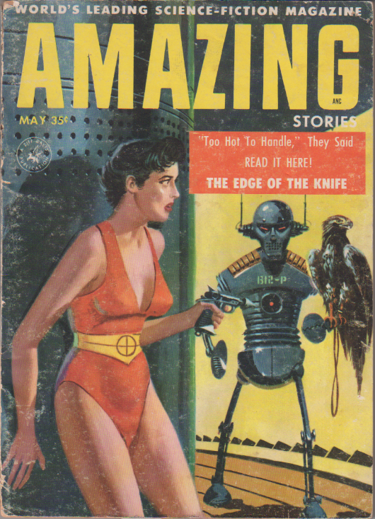 Image - cover of Amazing Stories, May 1957