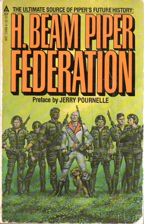 Image - cover of Federation by H. Beam Piper, Ace 1981
