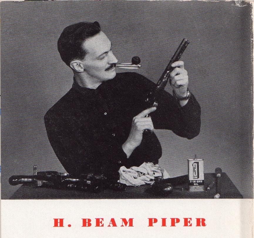 H. Beam Piper, photo from Murder in the Gunroom dustjacket, Knoph 1953