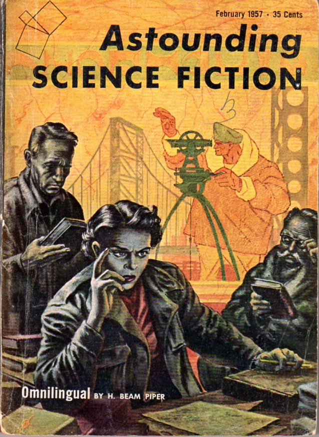 Image cover of Astounding Science Fiction, February 1957